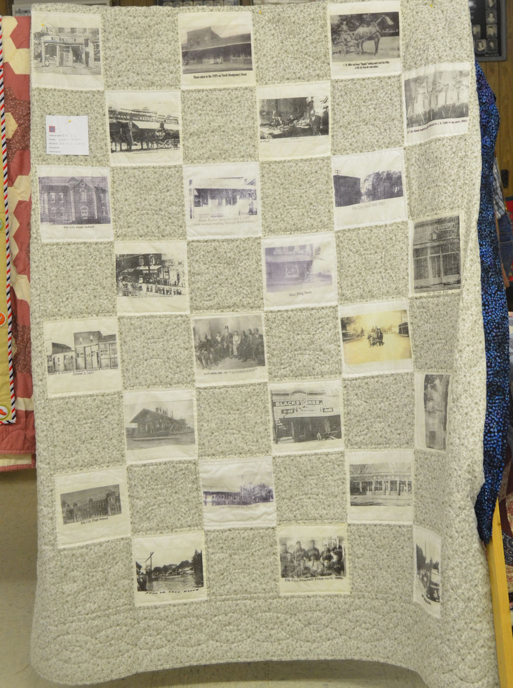 Pictures of old Elk City Quilt