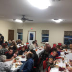 Crowd at supper