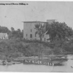Elk River 1903 looking towardBowen Mill in background