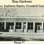 Illian Hardware in late 1940's