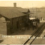 Santa Fe Depot in 1910