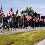 avenue of flags 2005